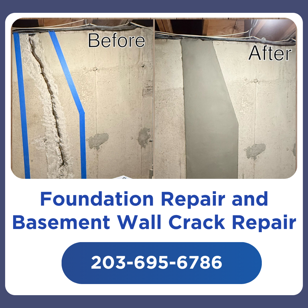 Foundation Repair Connecticut | Basement Wall Crack Repair CT